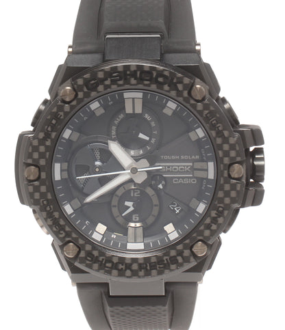 CASIO 腕時計 Bluetooth Gスチール G-STEEL 電波ソーラー G-SHOCK ソーラー ブラック GST-B100 メンズ カシオ