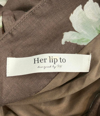 Her lip to ノースリーブ ワンピース レディース SIZE S ハーリップトゥ