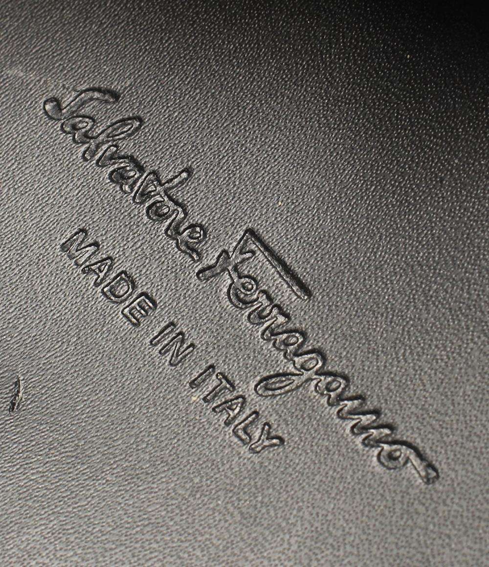 Salvatore Ferragamo レザースリッポン ローファー スクエアトゥ メンズ SIZE 42 (26cm) サルヴァトーレフェラガモ