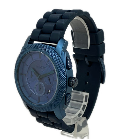 FOSSIL 腕時計 クオーツ ネイビー系 FS-4703 メンズ フォッシル