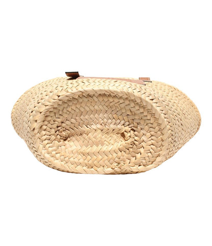 ロエベ かごバッグ ショルダーバッグ 肩掛け バスケットバッグ ヤシの葉&カーフ レディース LOEWE