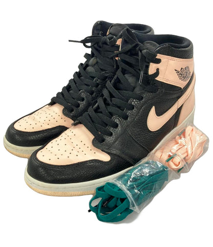 ナイキ ハイカットスニーカー Air Jordan 1 Retro High OG Crimson Tint 555088-081 メンズ SIZE 31 (XL) NIKE