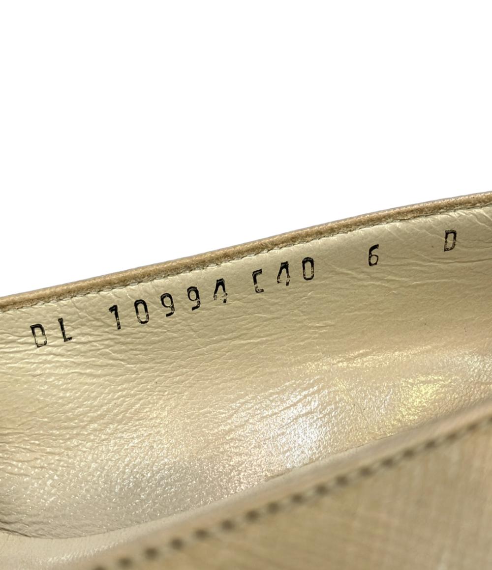 Salvatore Ferragamo スクウェアトゥパンプス レディース SIZE 6 (23.5cm) サルヴァトーレフェラガモ