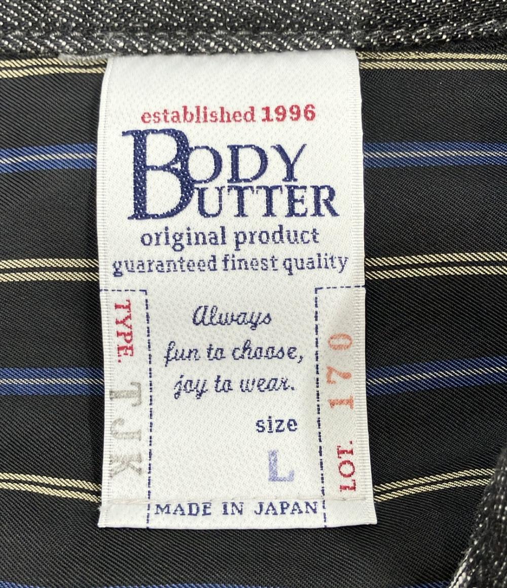 訳あり ボディバター デニムジャケット メンズ SIZE L (L) BODY BUTTER