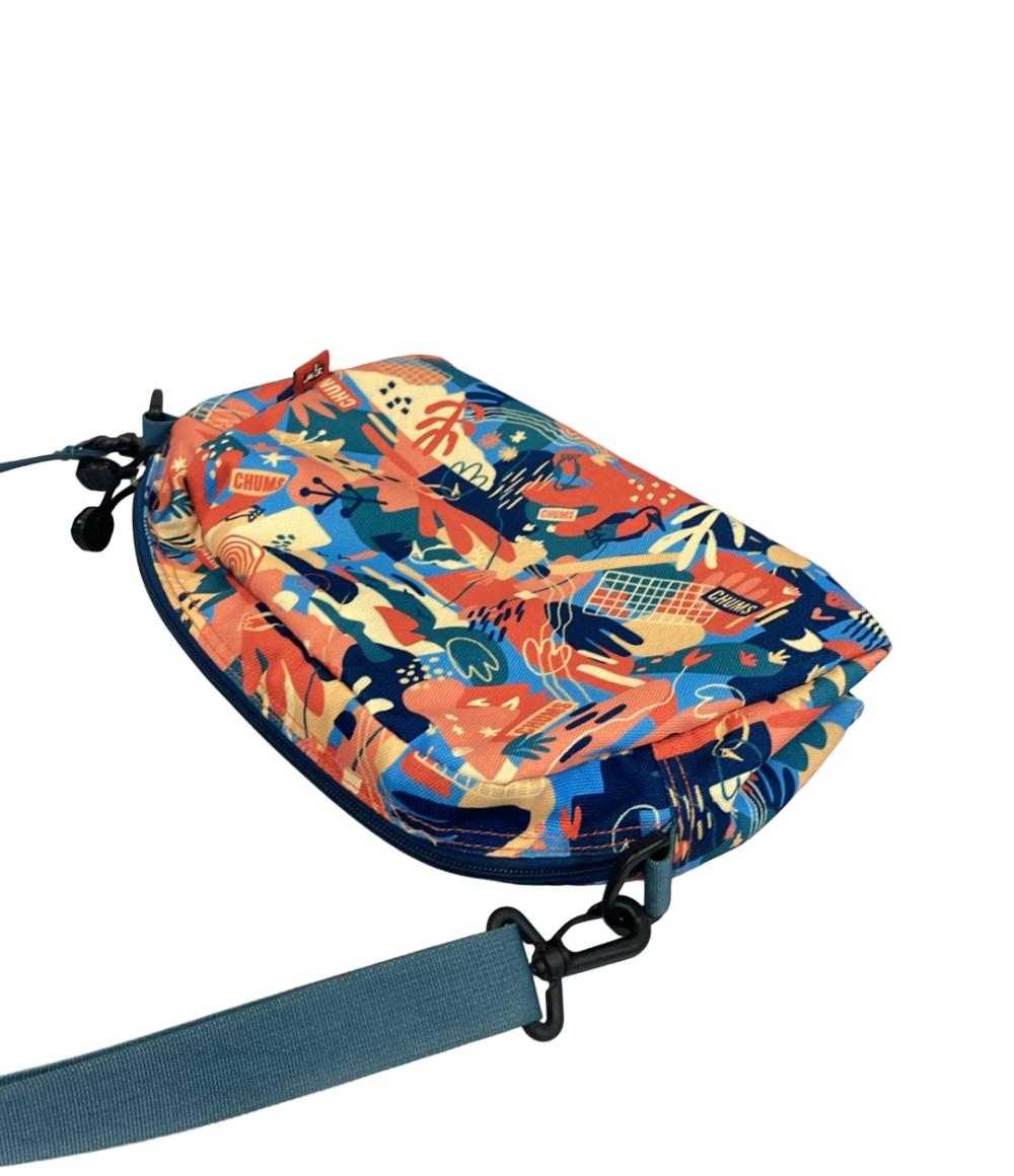 CHUMS ショルダーバッグ 斜めがけ ロゴ リサイクル ショルダーポーチ メンズ レディース チャムス