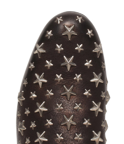 美品 Jimmy Choo レザースリッポン スタッズ メンズ SIZE 42 ジミーチュウ