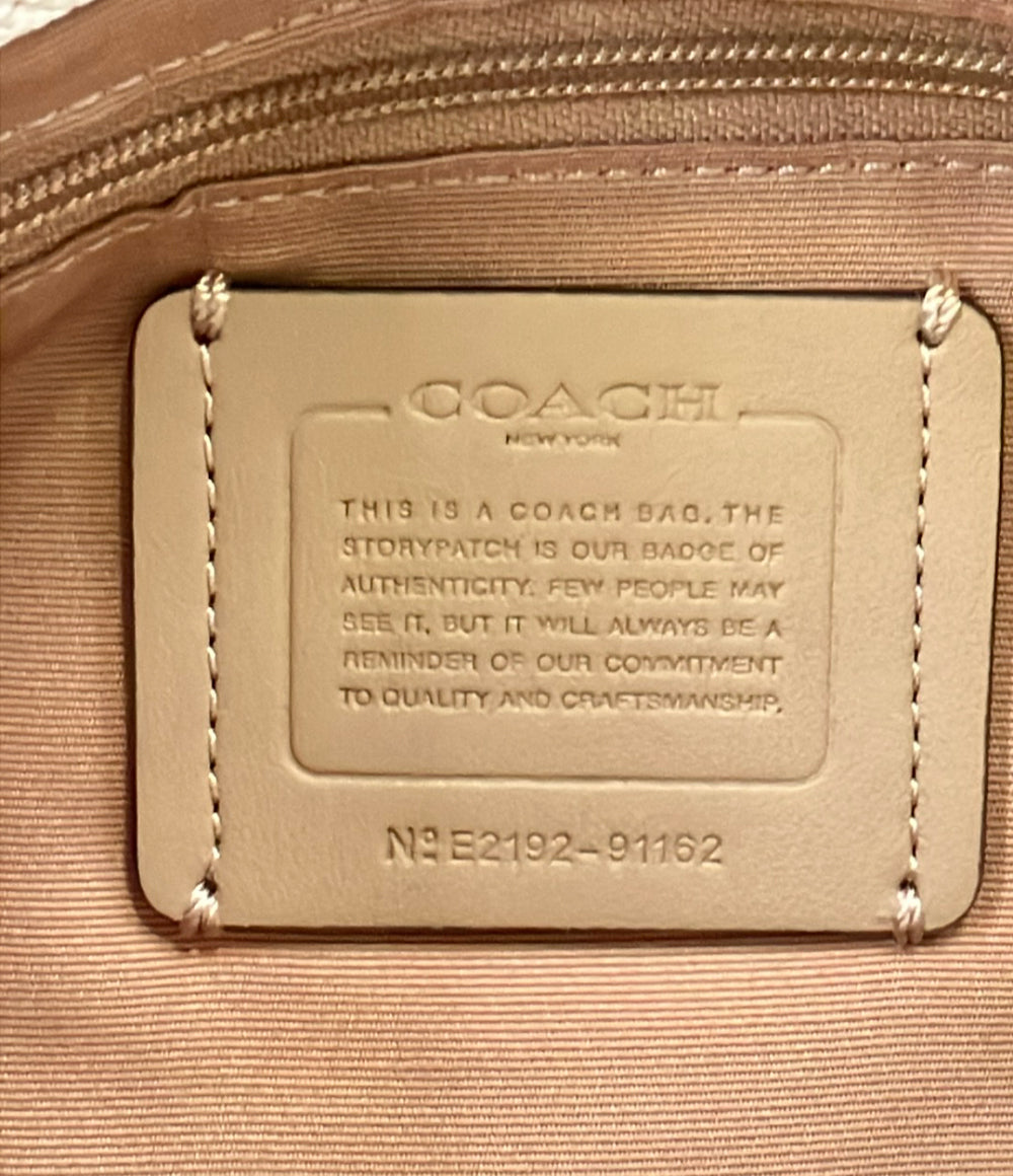 COACH 2WAY ハンドバッグ ショルダーバッグ 斜め掛け 91162 レディース コーチ
