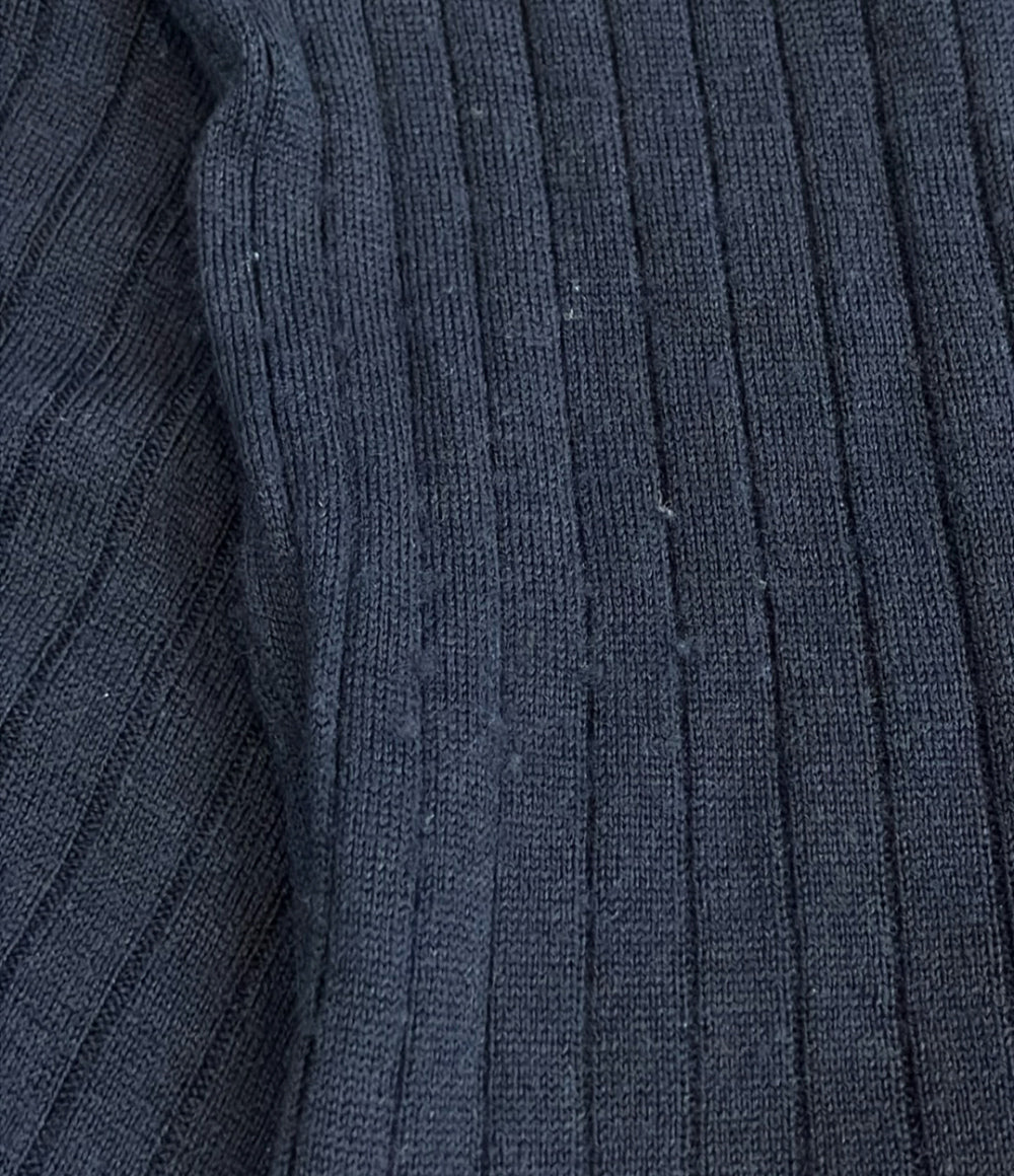 JOHN SMEDLEY 長袖 リブニットシャツ レディース SIZE S ジョンスメドレー