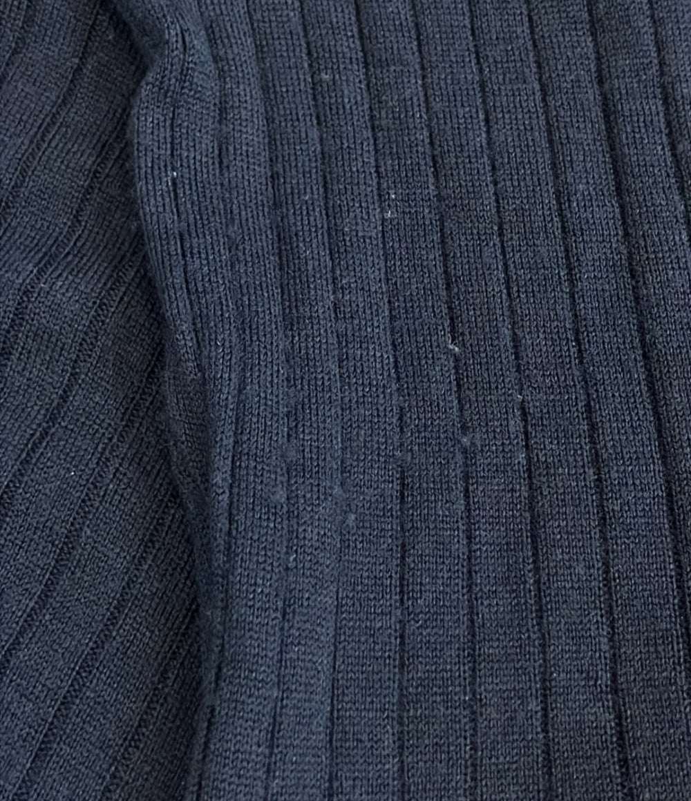 JOHN SMEDLEY 長袖 リブニットシャツ レディース SIZE S ジョンスメドレー