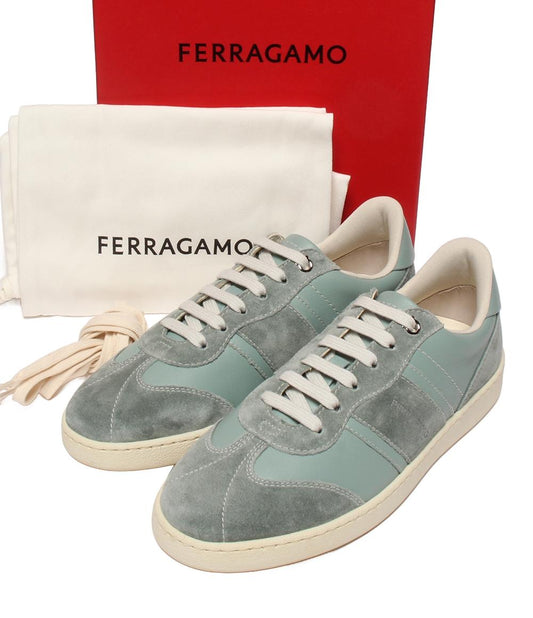 美品 FERRAGAMO ローカットスニーカー 769279 レディース SIZE 7 フェラガモ