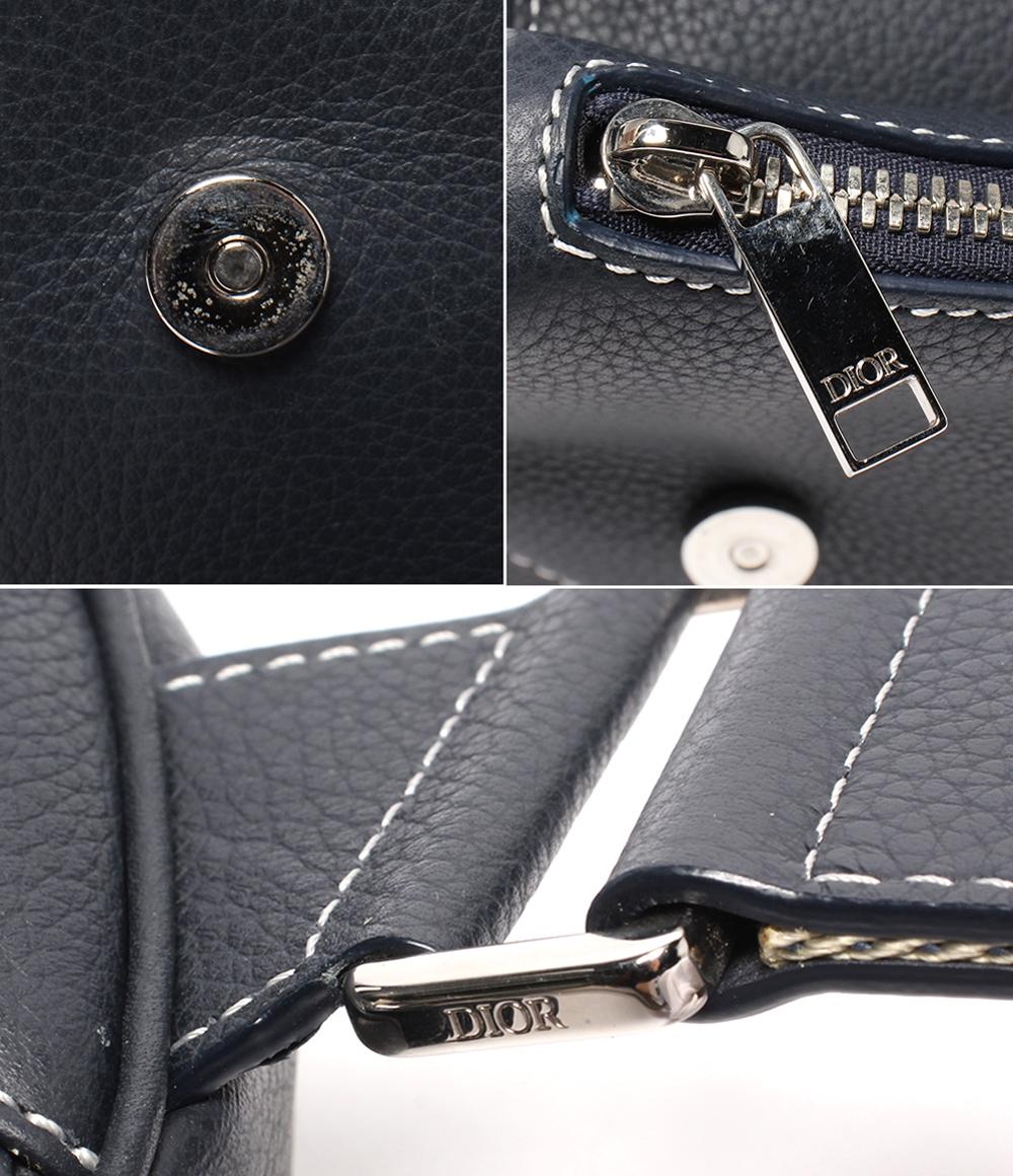美品 Dior ショルダーバッグ ボディバッグ サドルバッグ メンズ レディース ディオール