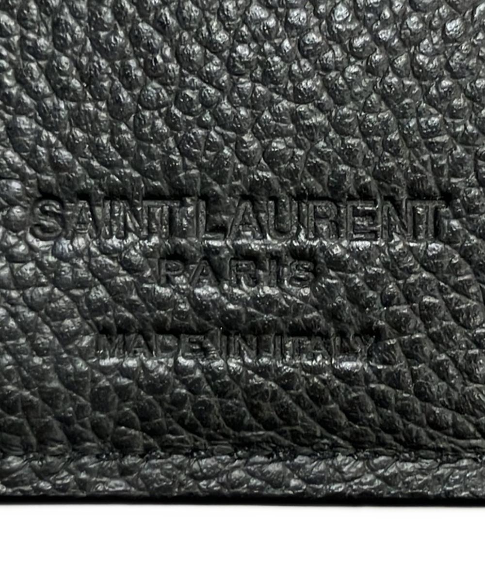 サンローラン 三つ折り財布 タイニーウォレット レザー レディース SAINT LAURENT