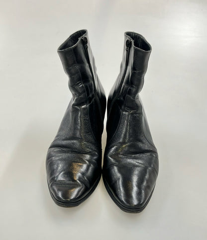 SAINT LAURENT ショートブーツ サイドジップ レディース SIZE 39 1/2 サンローラン
