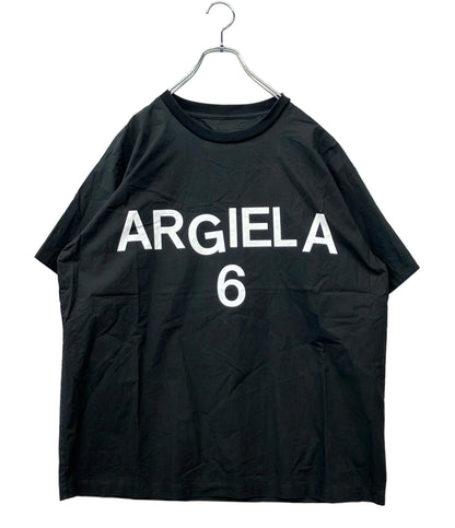 MM6 半袖Tシャツ ロゴ ブラック S52NC0280 S47294 メンズ SIZE 44 (S) エムエムシックス