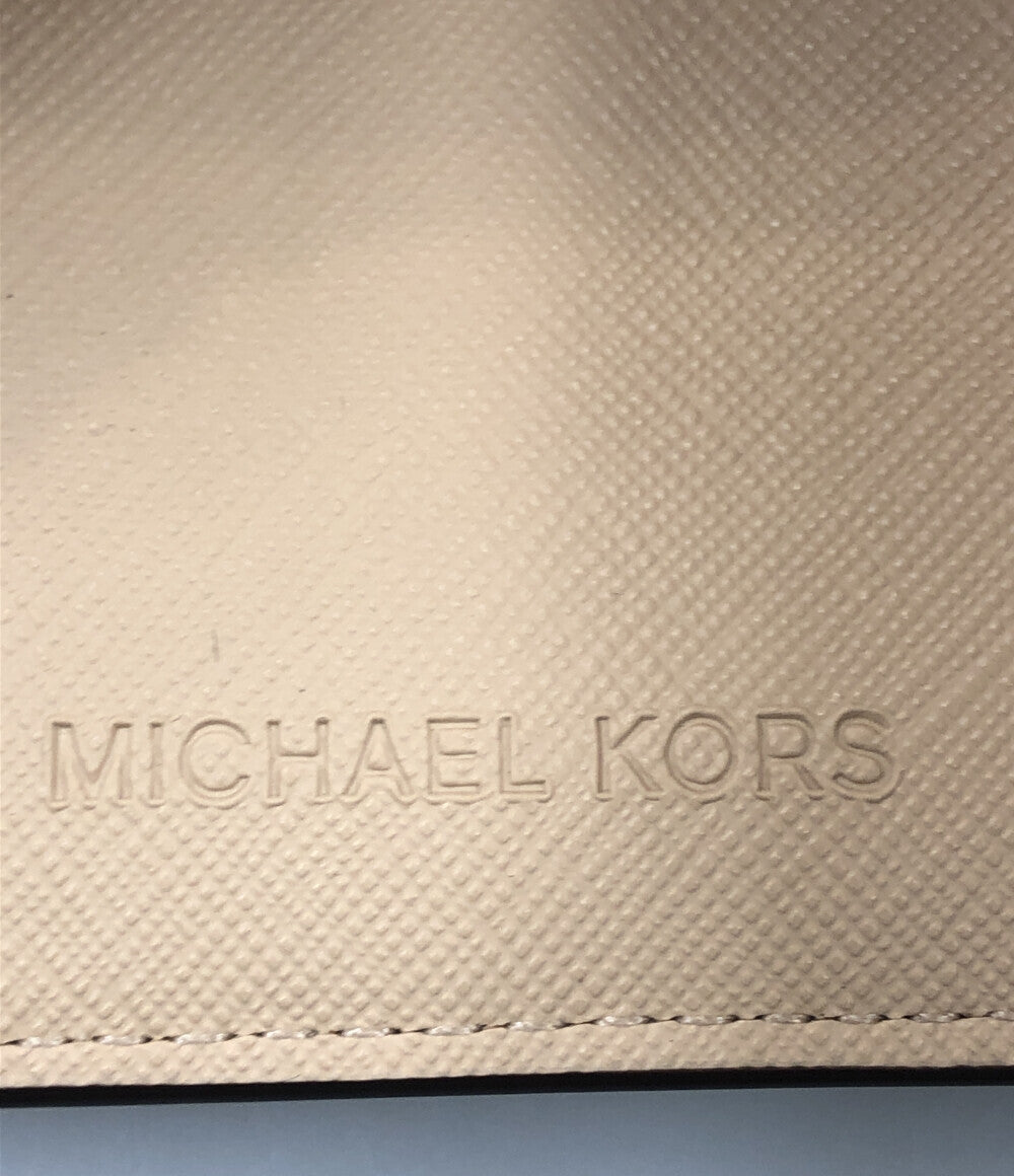 マイケルコース 美品 二つ折り財布      レディース  (ラウンドファスナー) MICHAEL KORS