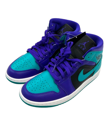 美品 ナイキ ミドルカットスニーカー AIR JORDAN 1 MID BQ6472-502 レディース SIZE 23.5 (M) NIKE