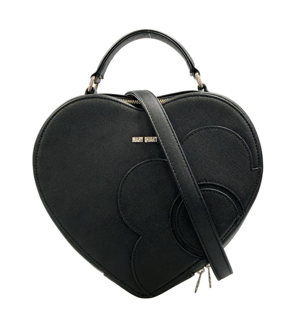 MARY QUANT 2WAY ハンドバッグ ショルダーバッグ 斜め掛け レディース マリークヮント