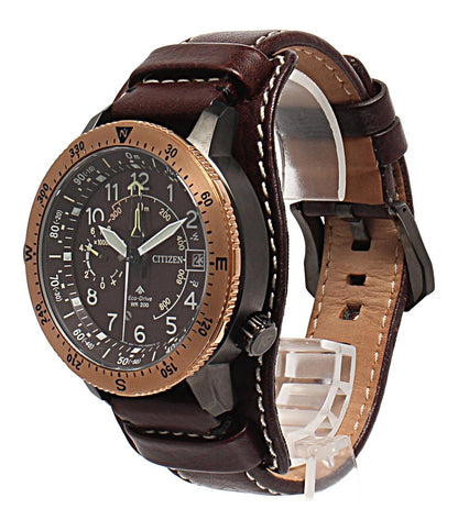 CITIZEN 腕時計 LAND アルティクロン ソーラー ブラウン J280-R013572 メンズ シチズン