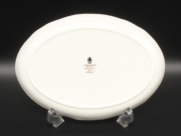 美品 WEDGWOOD オーバルトレイ 皿 24cm ワイルドストロベリー ウエッジウッド