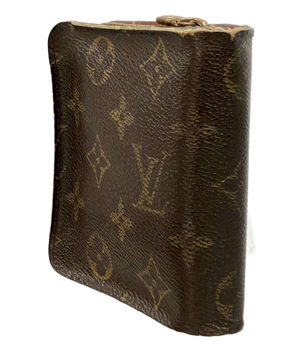ルイ・ヴィトン 二つ折り財布 コンパクトジップ モノグラム M61667 レディース LOUIS VUITTON