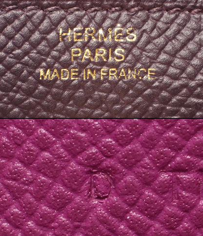 HERMES 長財布 D刻印 ゴールド金具 ケリーウォレット レディース エルメス