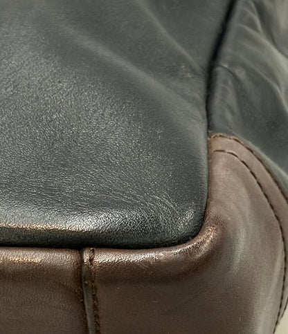 COACH レザー 2way ビジネスバッグ ショルダーバッグ 斜め掛け レキシントン メトロポリタン F70916 メンズ コーチ