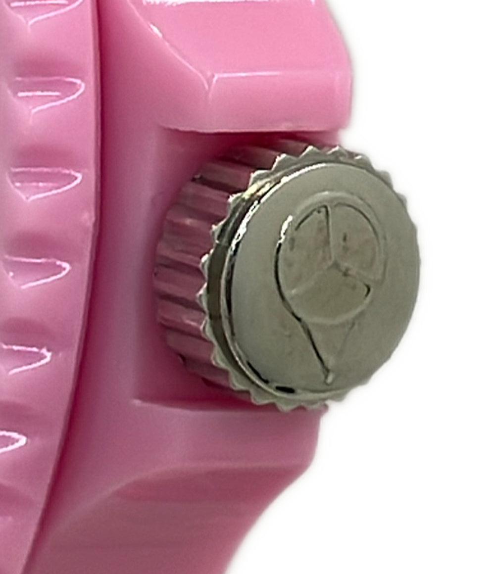 美品 ice watch 腕時計 クオーツ ピンク レディース メンズ アイスウォッチ