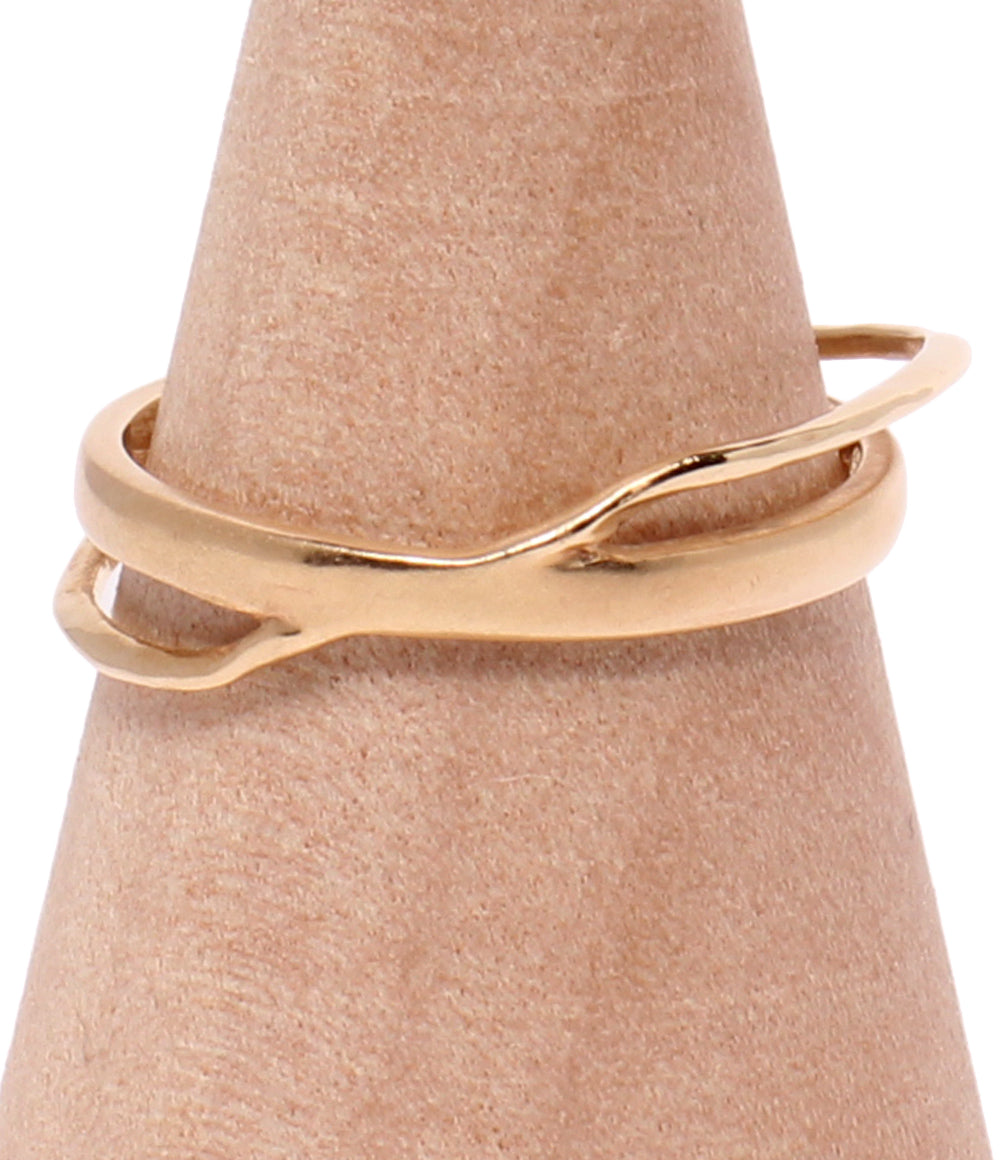 美品 SIENA ROSE リング 指輪 K10 ダイヤ 0.01ct レディース SIZE 13号 シエナロゼ