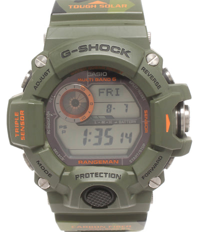 美品 CASIO 腕時計 レンジマン RANGEMAN G-SHOCK 電波ソーラー ソーラー GW-9400CMJ メンズ カシオ