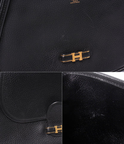 HERMES ショルダーバッグ 肩掛け 斜め掛け 〇Q刻印 ゴールド金具 クレオ レディース エルメス