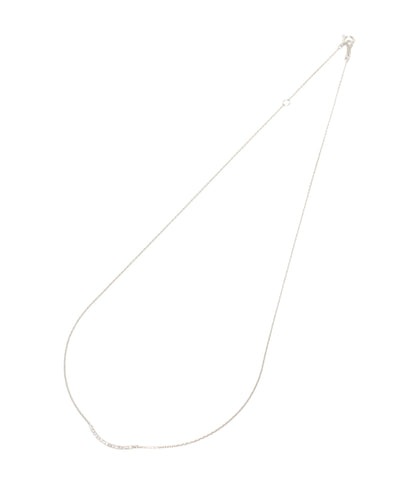 美品 ete ネックレス K18WG レディース エテ