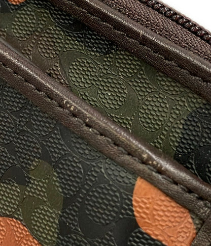 COACH ポーチ 迷彩柄 F63657 メンズ コーチ