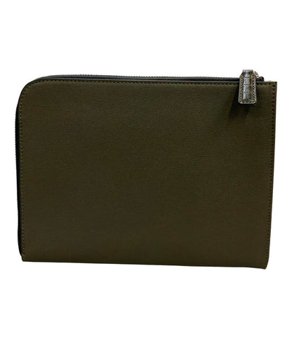 美品 ユナイテッドアローズ クラッチバッグ マイクロファイバー コンビ メンズ UNITED ARROWS