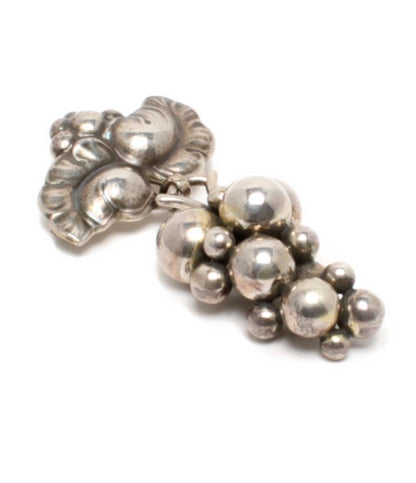 Georg Jensen ブローチ SV925 ムーンライトグレープ レディース ジョージジェンセン