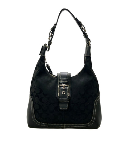 美品 COACH ショルダーバッグ 肩掛け シグネチャー 6824 レディース コーチ