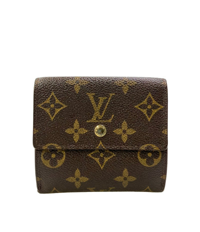 LOUIS VUITTON ダブルホック 二つ折り財布 ポルトモネ ビエ カルトクレディ モノグラム M61652 レディース ルイ・ヴィトン