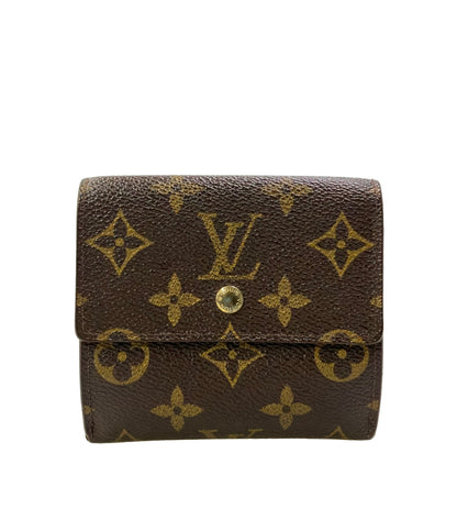 LOUIS VUITTON ダブルホック 二つ折り財布 ポルトモネ ビエ カルトクレディ モノグラム M61652 レディース ルイ・ヴィトン