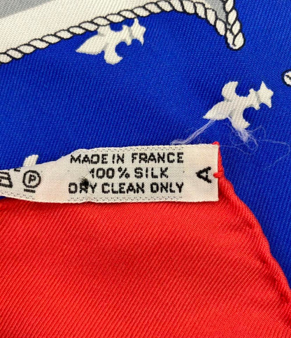 HERMES スカーフ カレ90 シルク 100% SELLES A HOUSSE レディース エルメス