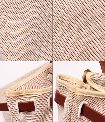 HERMES 2WAY ハンドバッグ ショルダーバッグ 肩掛け ゴールド金具 □E刻印 エールバッグ PM レディース エルメス