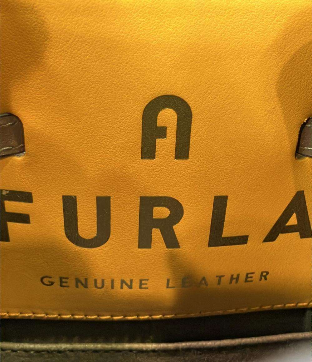 美品 フルラ 2WAY ハンドバッグ ショルダーバッグ 斜め掛け バケットバッグ WB00353 BX0458 1007 レディース Furla