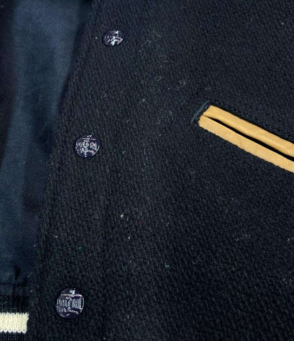 POLO RALPH LAUREN スタジャン レザースリーブ キッズ SIZE 7 (120) ポロ・ラルフローレン