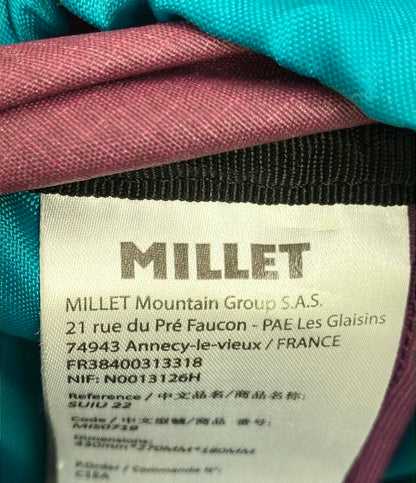 MILLET リュック スイウ22 MIS0719 レディース ミレー