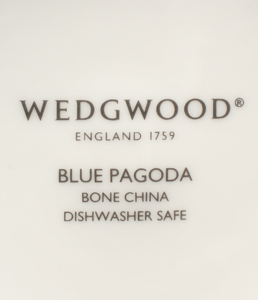 美品 WEDGWOOD マグカップ ブルー パゴダ ウェッジウッド