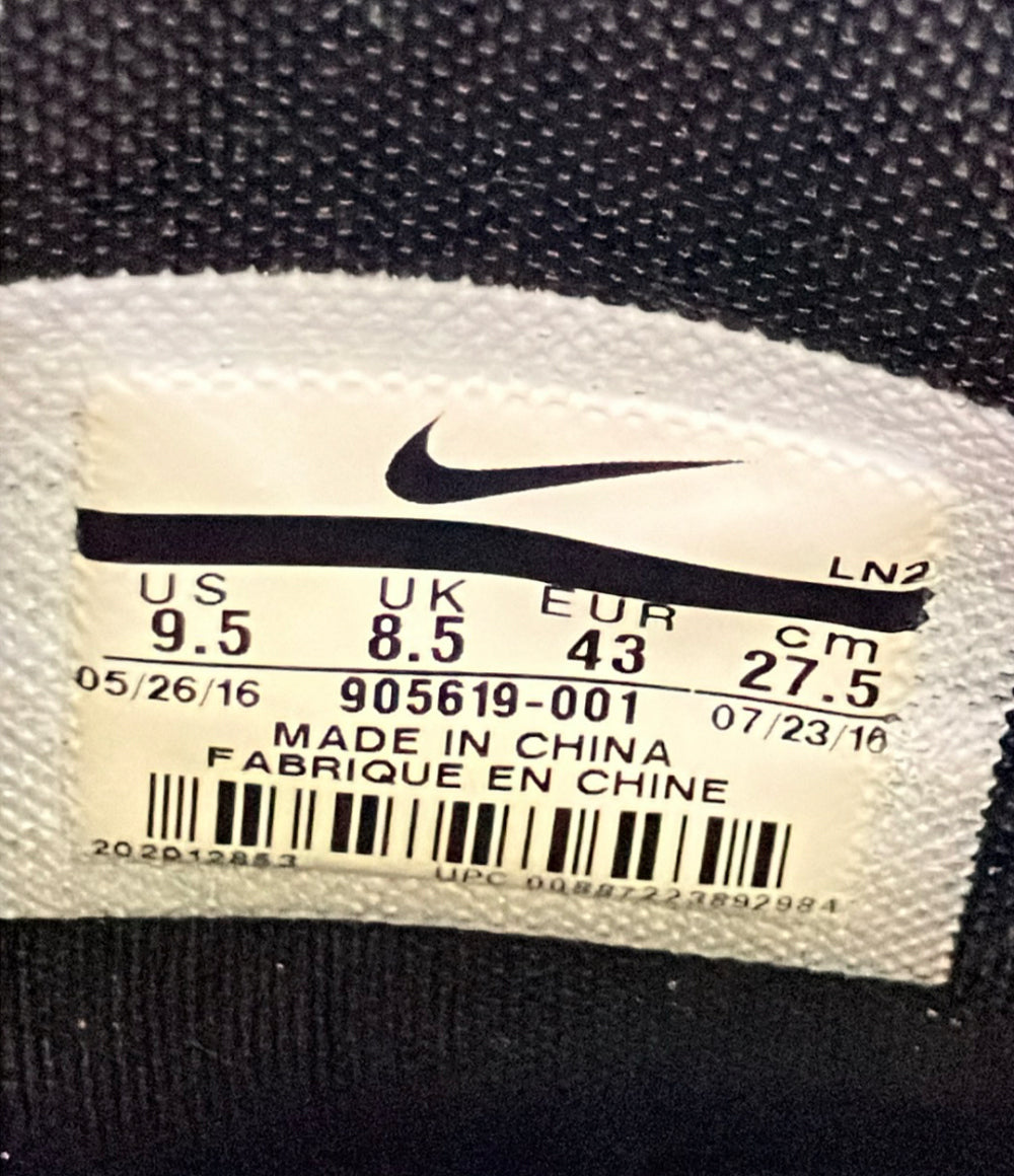 NIKE ミドルカットスニーカー NIKELAB AIR FORCE 1 MID 905619-001 メンズ SIZE 27.5 (L) ナイキ