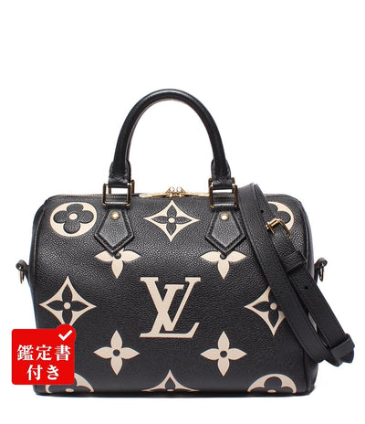 LOUIS VUITTON 2way ハンドバッグ ショルダーバッグ ミニボストン スピーディ･バンドリエール 25 モノグラムアンプラント M58947 レディース