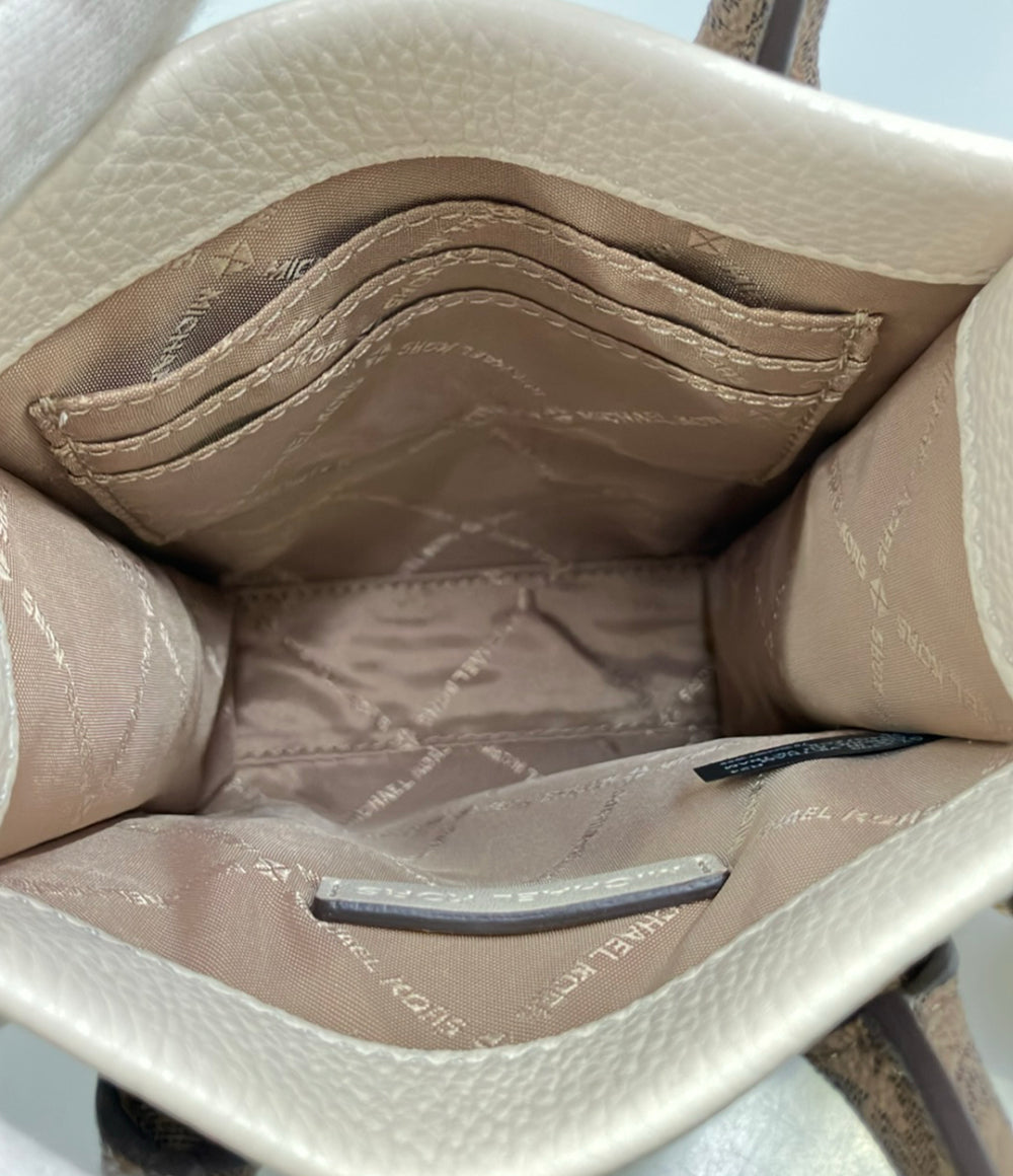 美品 MICHAEL KORS 2WAY ハンドバッグ ショルダーバッグ 斜め掛け ロゴ レディース マイケルコース