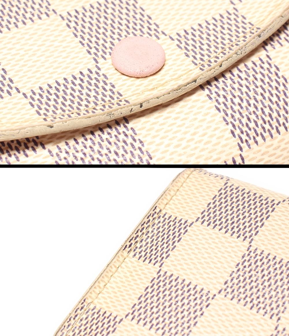 LOUIS VUITTON コインケース ミニ財布 ポルトモネ･ロザリ ダミエアズール N61276 レディース ルイ・ヴィトン