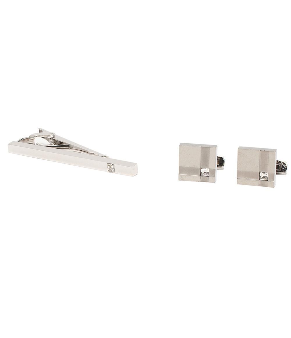 美品 Calvin klein タイピン タイバー カフス 2点セット メンズ カルバンクライン