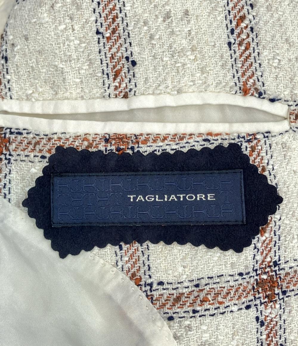 TAGLIATORE テーラードジャケット チェック柄 メンズ SIZE 48 (L) タリアトーレ