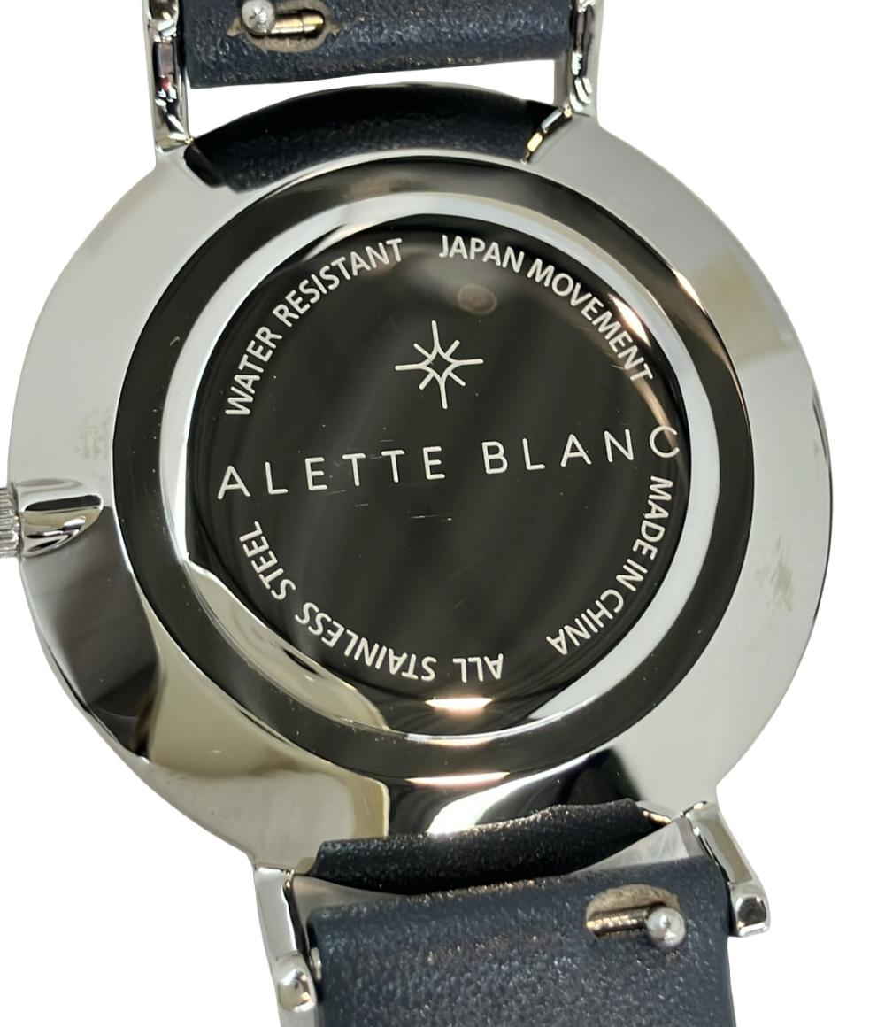 美品 ALETTE BLANC 腕時計 クオーツ レディース アレットブラン